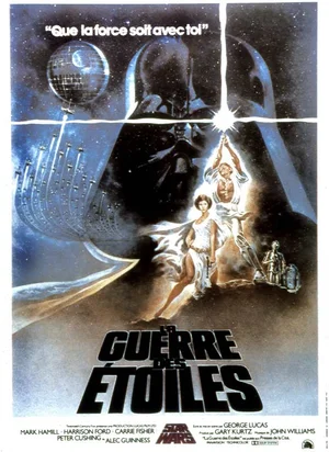Affiche du film Star Wars : Episode IV - Un nouvel espoir (La Guerre des étoiles)