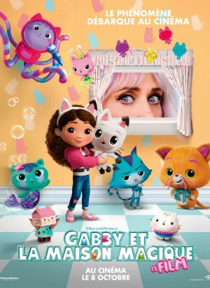 Affiche du film Gabby et la maison magique - Le film