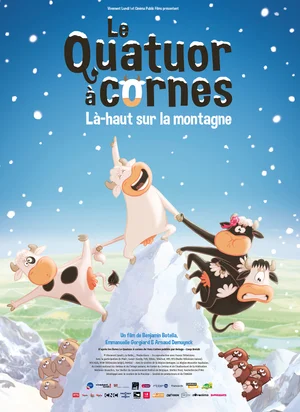 Affiche du film Le Quatuor à cornes Là-haut sur la montagne