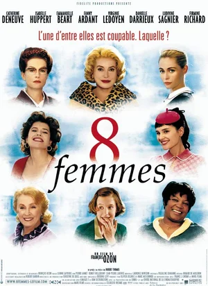 Affiche du film 8 femmes