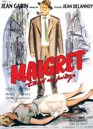 Affiche du film Maigret tend un piège