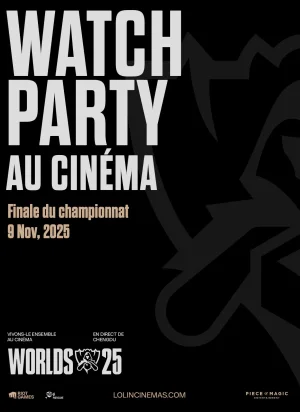 Affiche du film League Of Legends Worlds25 - Finals In Cinema