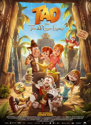Affiche du film Tad l'explorateur et la lampe magique
