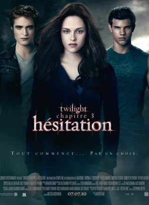 Affiche du film Twilight - Chapitre 3 : hésitation