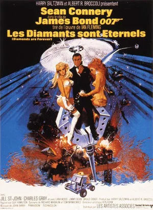 Affiche du film Les Diamants sont éternels