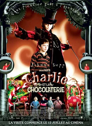 Affiche du film Charlie et la chocolaterie