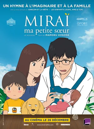 Affiche du film Miraï, ma petite soeur