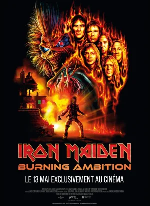 Affiche du film Iron Maiden: Burning Ambition
