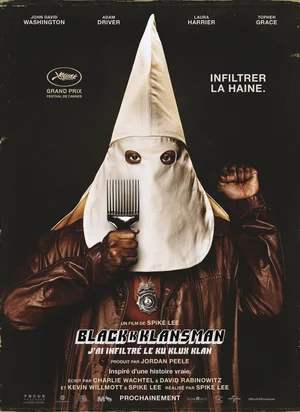 Affiche du film BlacKkKlansman - J'ai infiltré le Ku Klux Klan