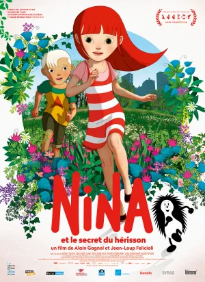 Affiche du film Nina et le secret du hérisson