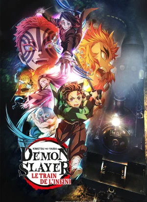 Affiche du film Demon Slayer - Kimetsu no Yaiba - Le film : Le train de l'infini