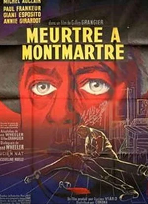 Affiche du film Meurtre à Montmartre