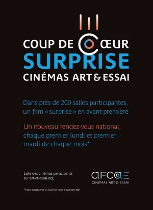 Affiche du film Coup de coeur surprise 4 AFCAE Septembre 2025
