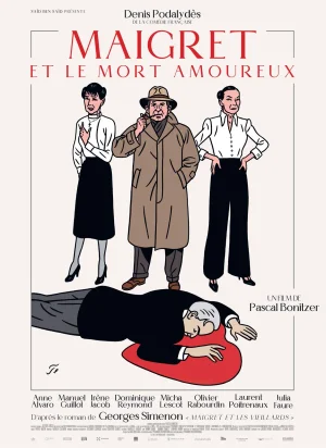 Affiche du film Maigret et le mort amoureux