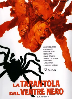 Affiche du film La Tarentule au ventre noir