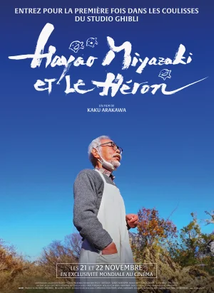 Affiche du film Hayao Miyazaki et le héron